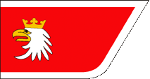 flag banner voivodeship Warmia-Masuria