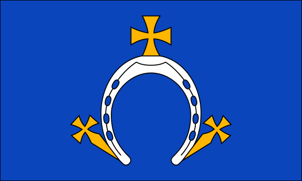 flaga szlachta Dąbrowa tarcza