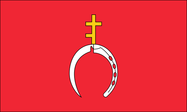 flaga szlachta Prus III tarcza